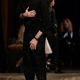 French designer Christophe Lemaire appears at the end of his Fall/Winter 2014-2015 women's ready-to-wear collection for fashion house Hermes during Paris Fashion Week March 5, 2014. REUTERS/Gonzalo Fuentes (FRANCE - Tags: FASHION) - RTR3G2QY